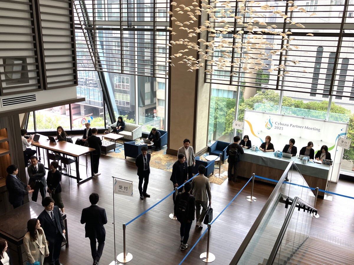 Entrance Lobbyでの受付の様子