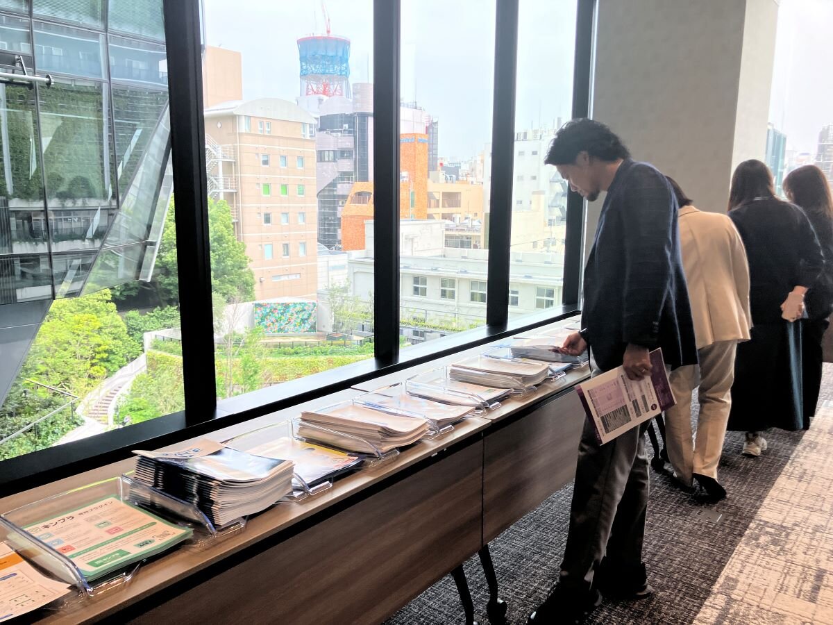Link Room2+3の展示コーナーの様子