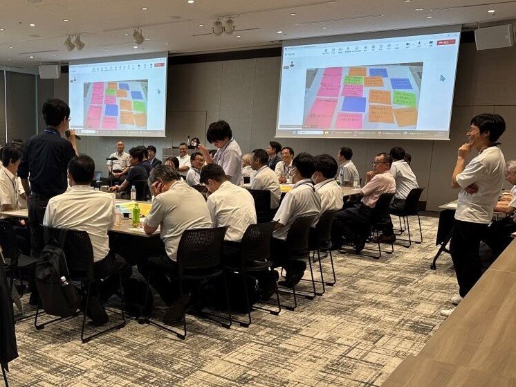 各グループの発表シーン