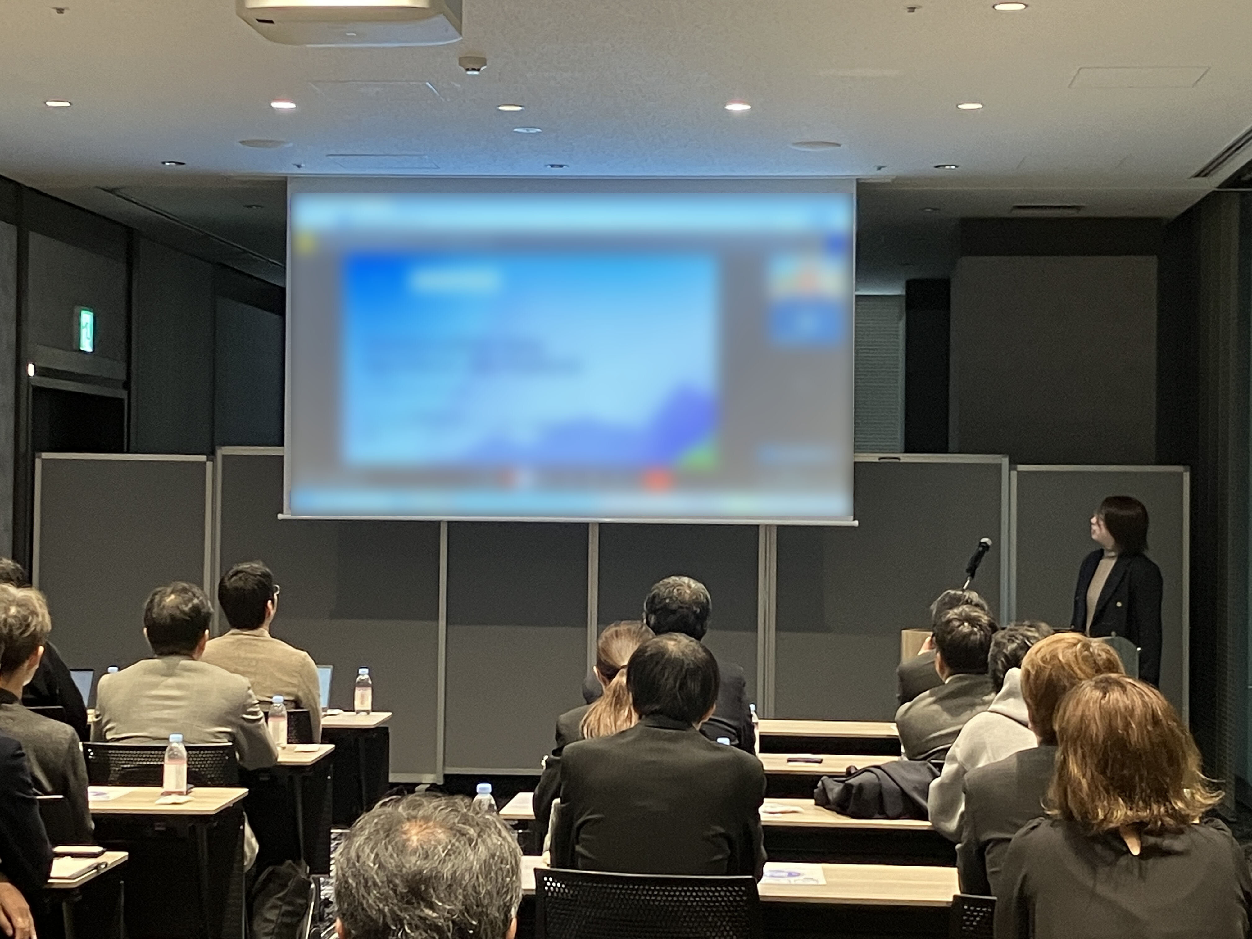 Google Meet を使ったオンライン講義の様子