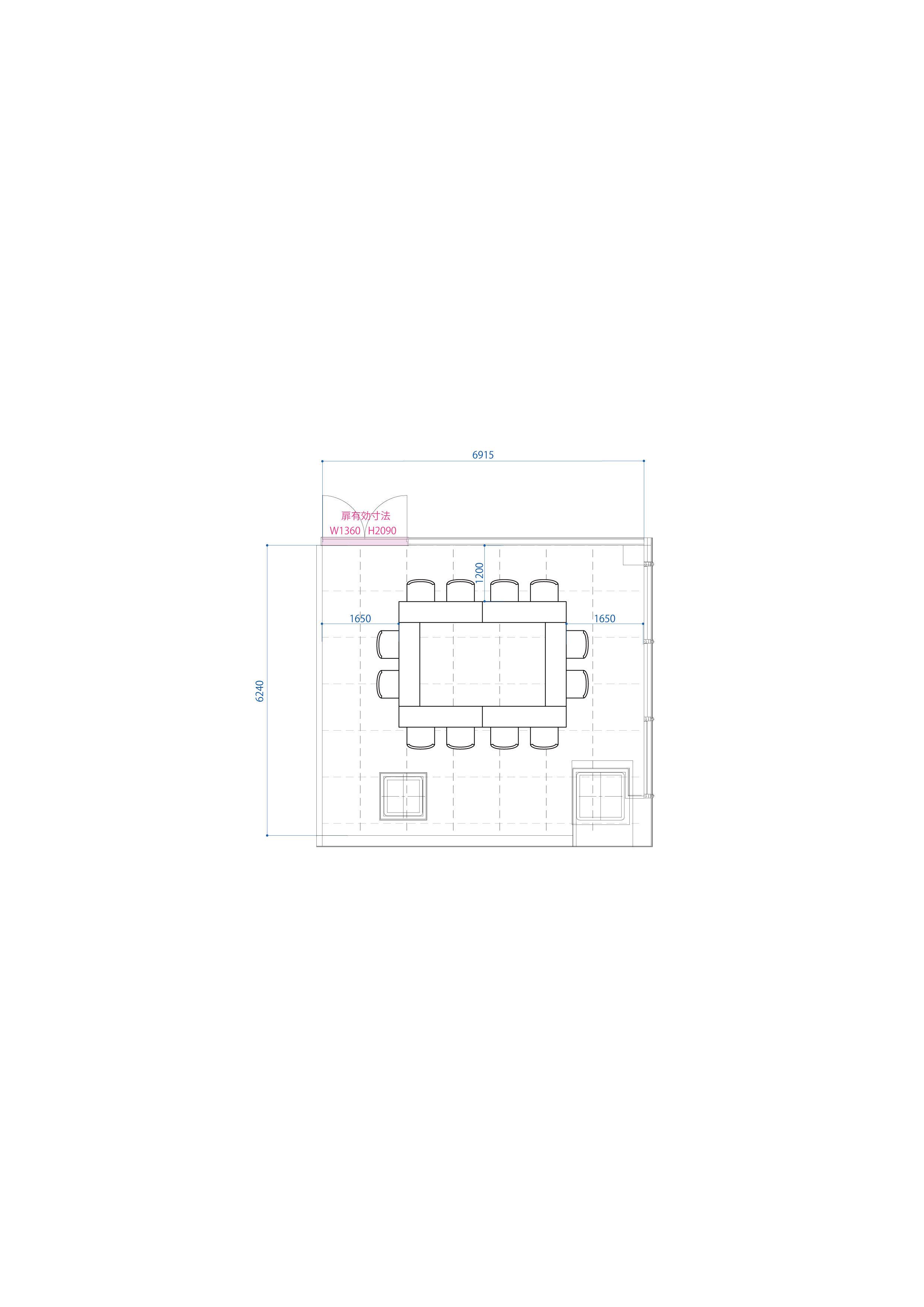 Dialogue Room2 ロの字_260421